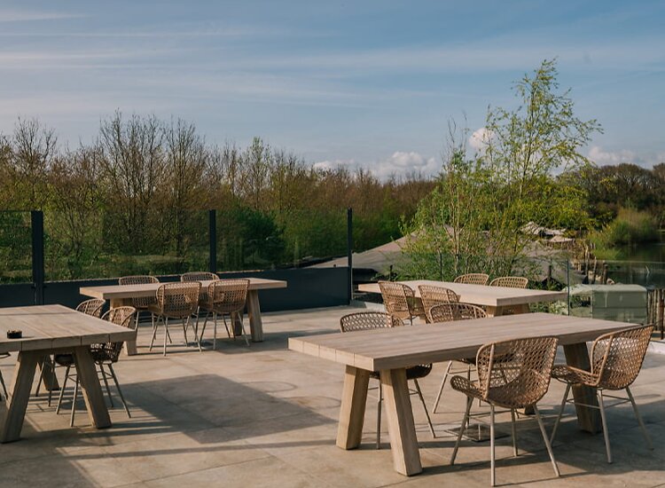 Zaal Horizon met extra  groot zijterras